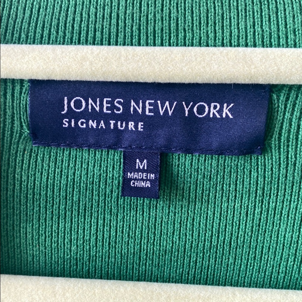 Jones New York Green Women's Jacket - Picture 2 of 3